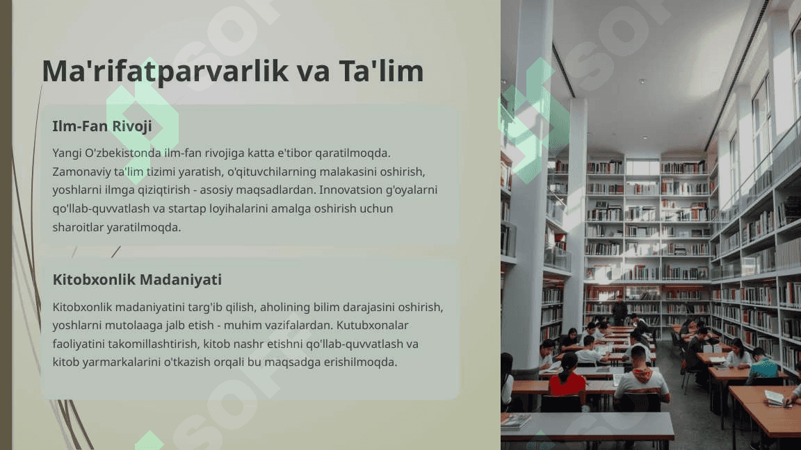 Yangi O'zbekistonda Ma'naviy O'zgarishlar 3