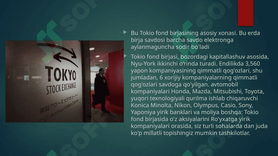 Tokio fond birjasi 4