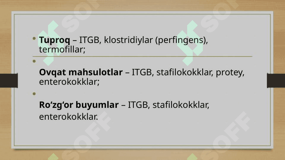 MIKROBLAR EKOLOGIYASI 8