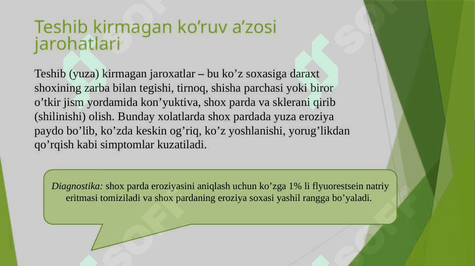 Ko'ruv a'zolari jarohati kuyishlar 2