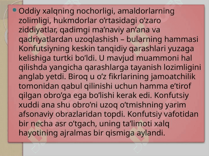 Uzoq sharq dinlari 5