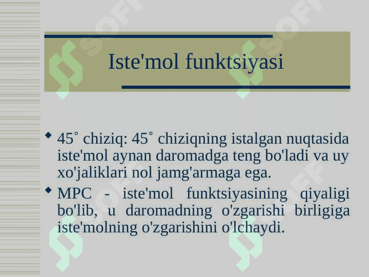 ISTE`MOL, JAMG`ARMA VA INVESTITSIYALAR 7