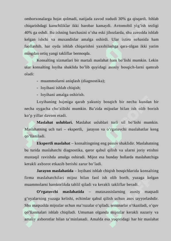 BIZNESNI TASHKIL ETISH TARTIBI. YAKKA TADBIRKORLIK. JAMOA TADBIRKORLIGI 8