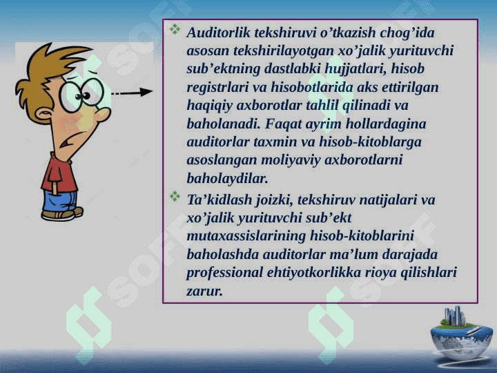 Auditorlik hisoboti va xulosasi 4