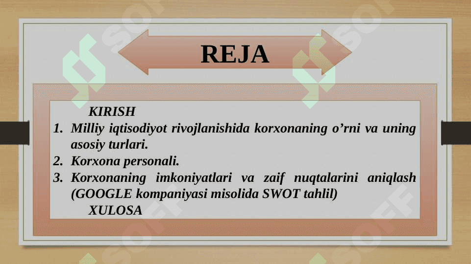 Korxona-bozor iqtisodiyoti tizimi sifatida 2