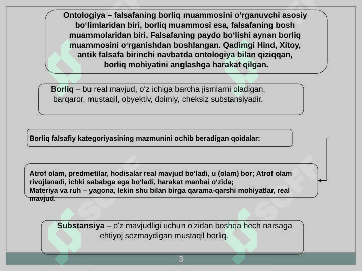 Bilish falsafasi. Gnoseologiya 3