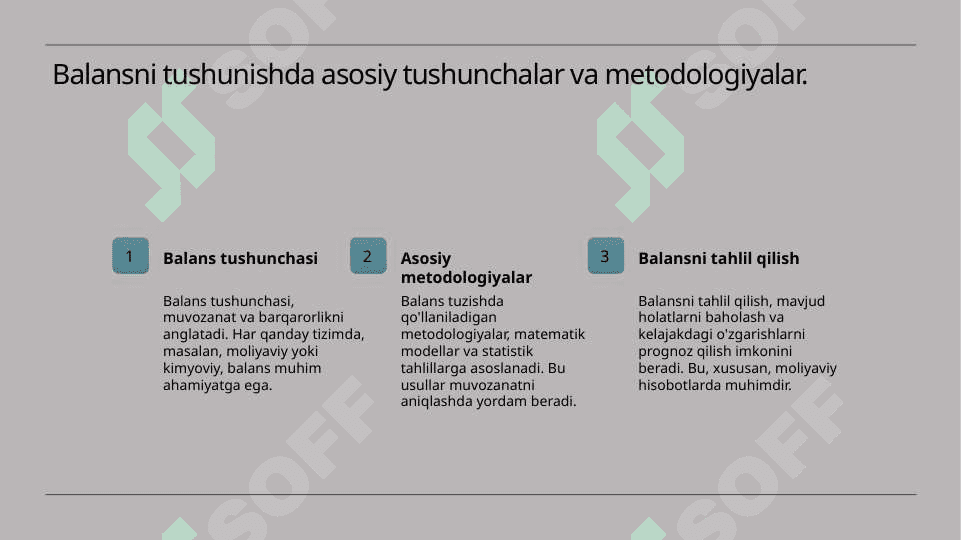 Balans tuzishning asosiy tamoyillari 4