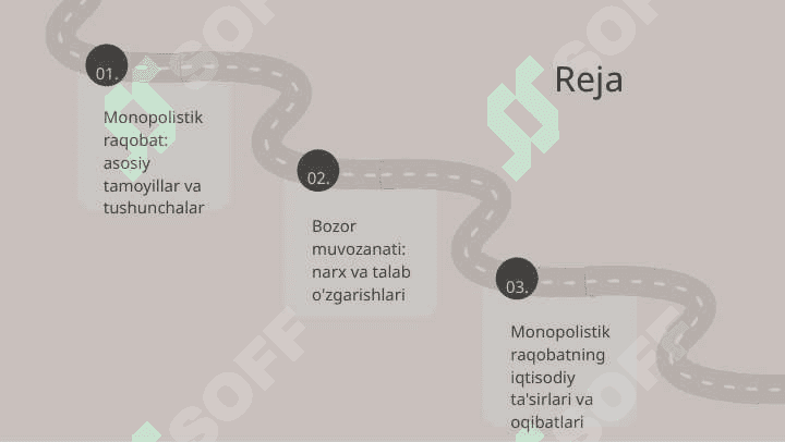 Monopolistik raqobatlashgan bozor muvozanati 2