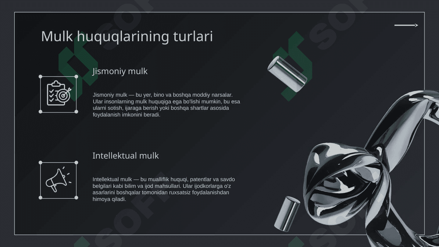 Mulk huquqlar nazariyasi 4