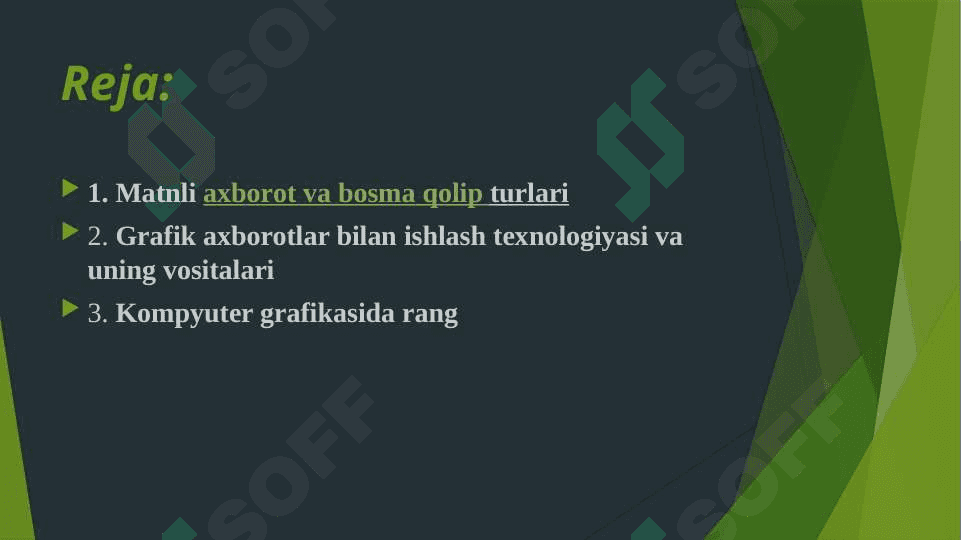 Grafik axborotlarni kiritishning maxsus vositalari 2