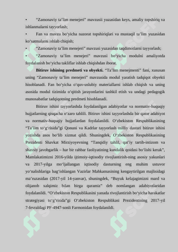 Ixtisoslashtirilgan maktablarda o‘quv jarayonini tashkil etish va boshqarish 7