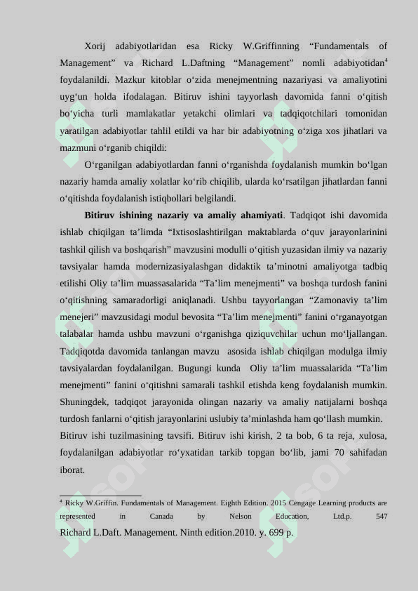 Ixtisoslashtirilgan maktablarda o‘quv jarayonini tashkil etish va boshqarish 8