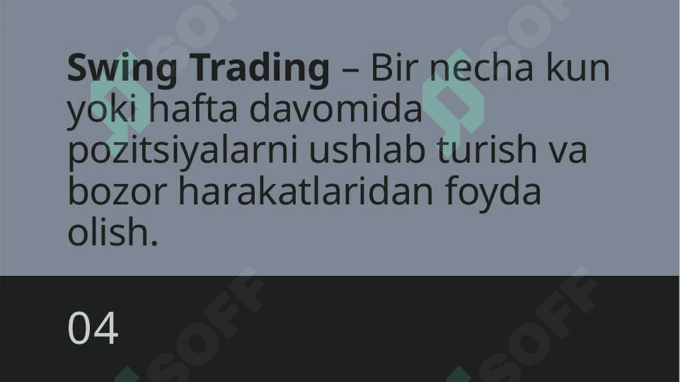 TRADING HAQIDA 15 TA MUHIM PUNKT 5