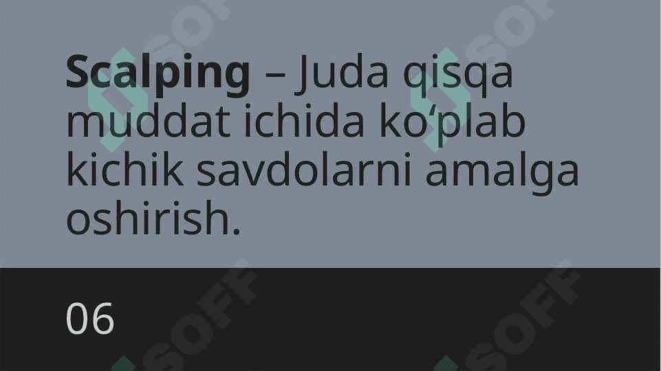 TRADING HAQIDA 15 TA MUHIM PUNKT 7
