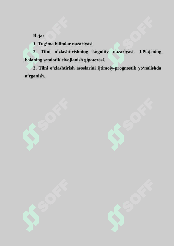 Tilni egallash konsepsiyalari (Тилни эгаллаш концепциялари) 2