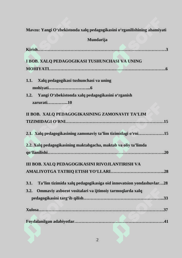 Yangi Oʻzbekistonda xalq pedagogikasini oʻrganilishining ahamiyati 2