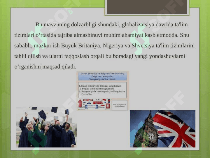 Buyuk Britaniya Nigeriya Shvetsiya taʼlim tizimi 4