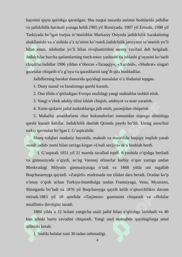 Mahmudxo’ja Behbudiyning ijtimoiy pedagogik qarashlari 6