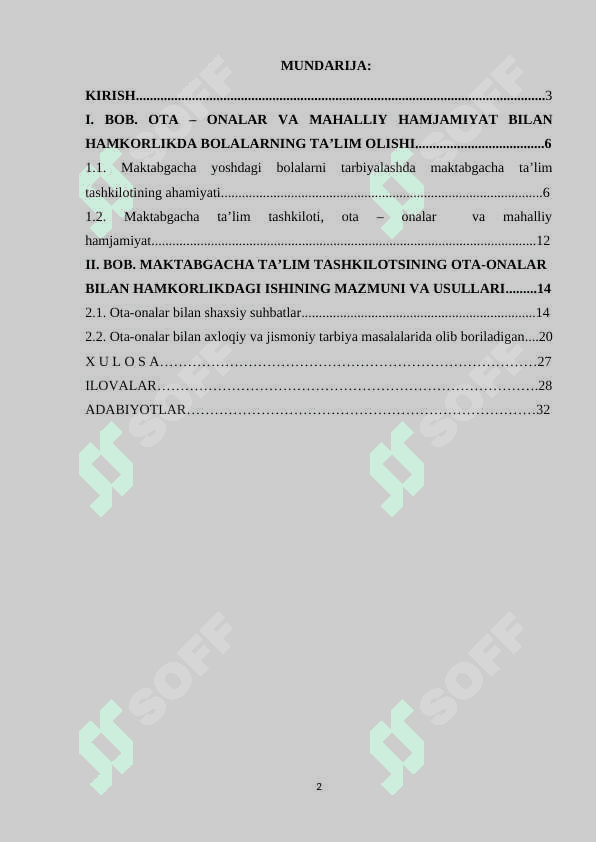 Ota-onalar va mahalliy hamjamiyat bilan hamkorlik 2
