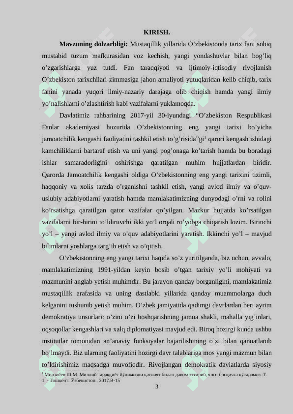 O’ZBEKISTONNING ENG YANGI TARIXINI O’QITISHNING TA’LIMIY VA TARBIYAVIY MAQSADI 3