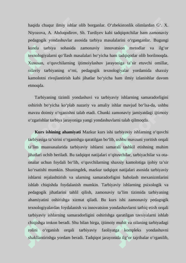 Tarbiyaviy ishlarning o‘quvchi tarbiyasiga ta’siri 4