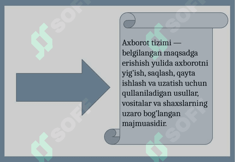 AXBOROT SO'ROV TIZIMLARI. AXBOROT MULOQOT TIZIMI 5