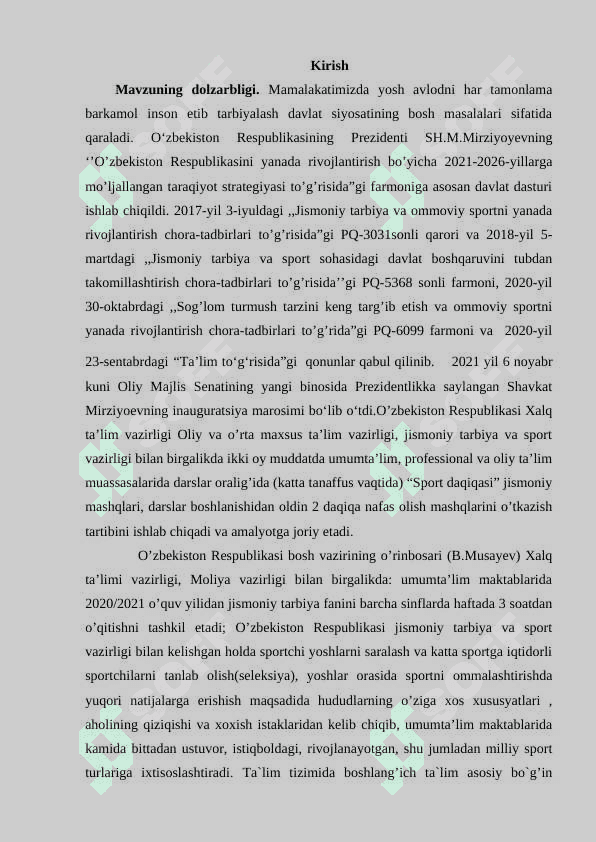Yuqori sinf  o’quvchilarining jismoniy tarbiyasi 2
