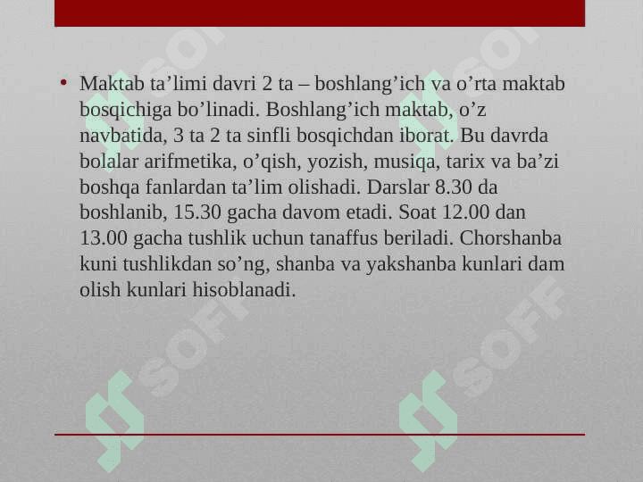 BELGIYA TA’LIM TIZIMI 5
