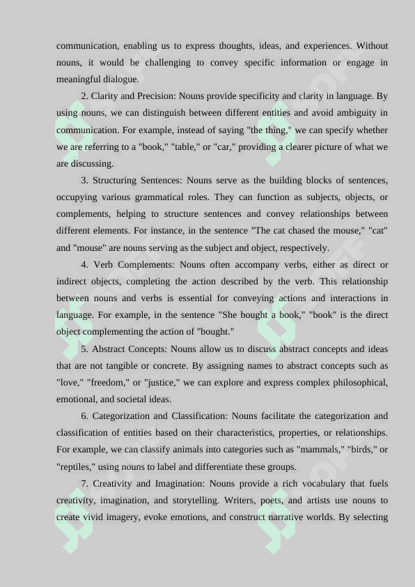 THE NOUN AND IT`S GRAMMATICAL CATEGORIES 6