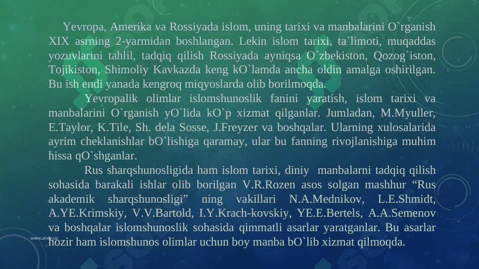 Dunyo dinlari 2