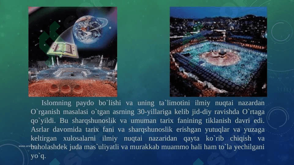 Dunyo dinlari 3