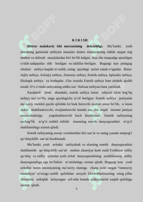 O‘quvchilarning estetik dunyoqarashini shakllantirishda  xalq qo‘shiqlaridan foydalanish yo‘llari 2