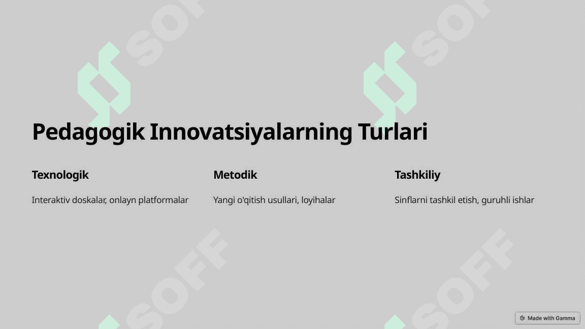 Pedagogik innovatsiyalar 3