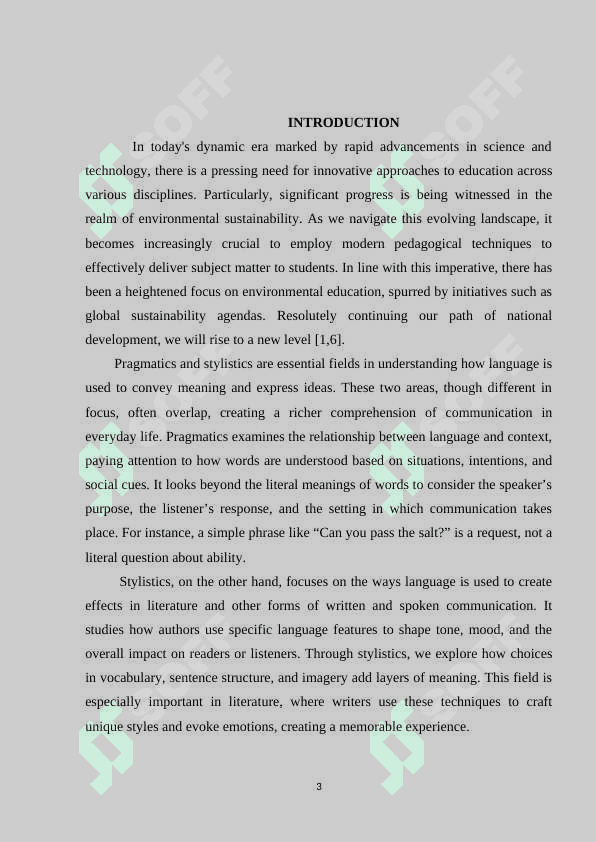 PRAGMATICS AND STYLISTICS 3