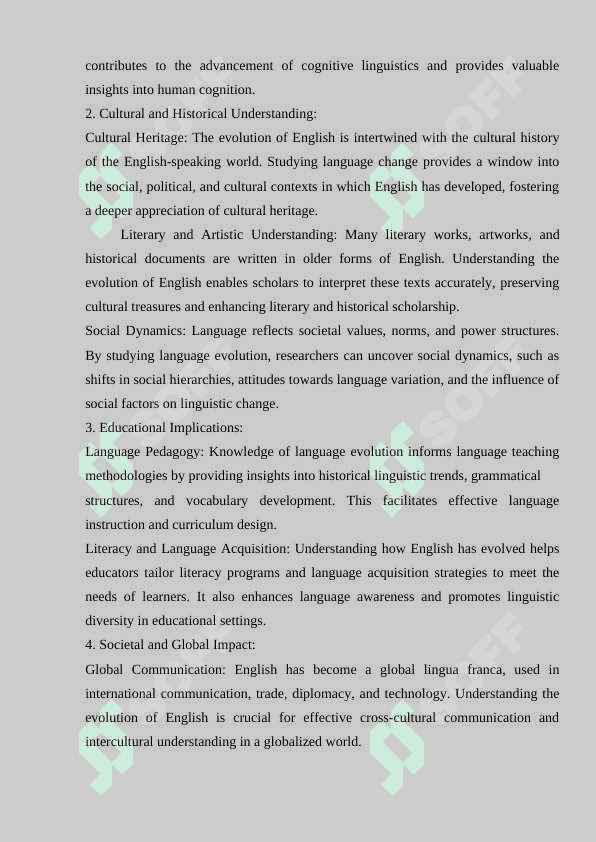 HISTORICAL EVOLUTION OF ENGLISH LANGUAGE: INTRODUCTION TO THE EVOLUTION 7