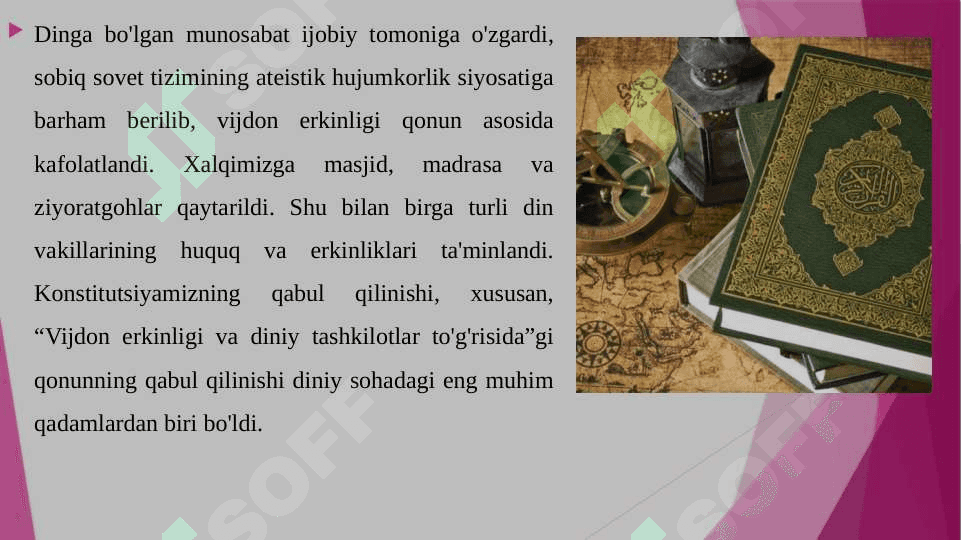DUNYOVIY BILIMLAR VA DINIY E'TIQOD BIRLIGIGA ERISHISHNING AHAMIYATI 4