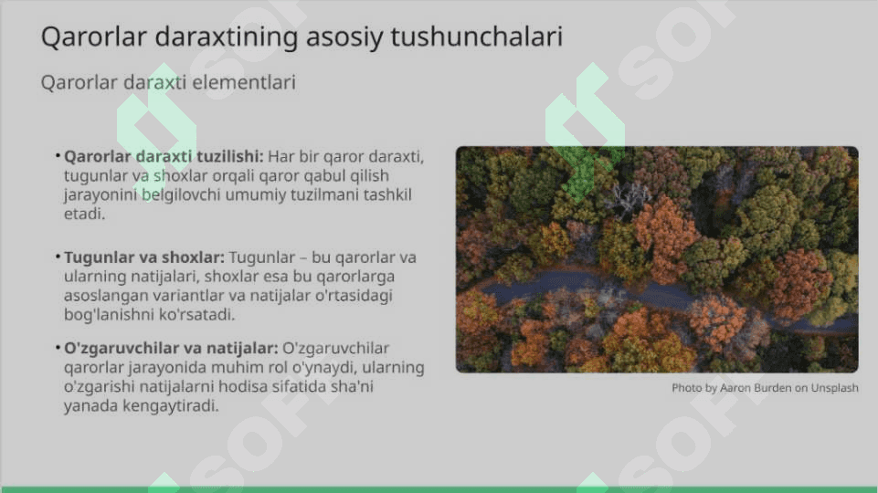 Qarorlar darxtining amaliy tadbiqlari 4