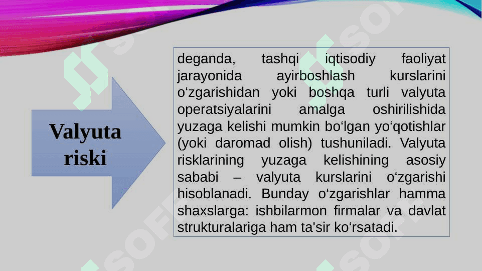VALYUTA RISKLARI VA ULARNI BAHOLASH 3