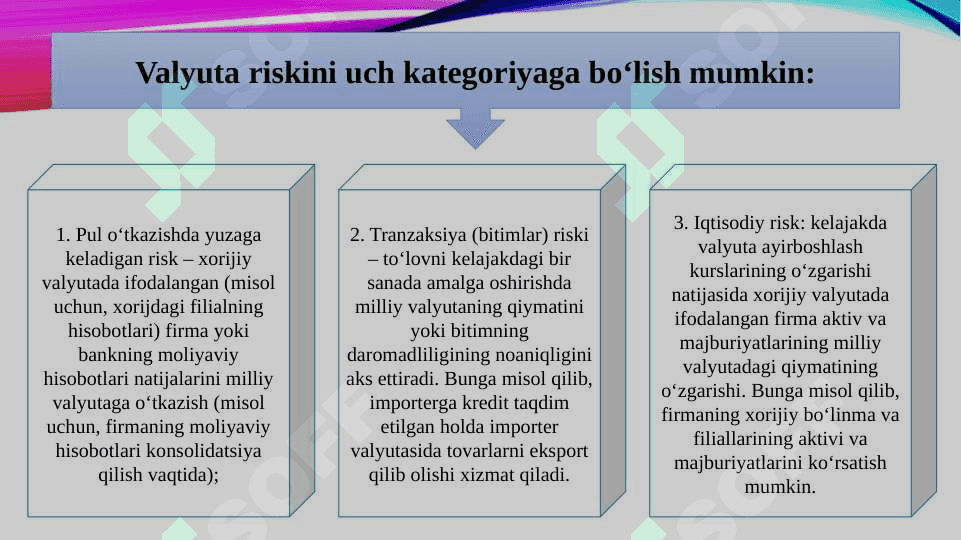 VALYUTA RISKLARI VA ULARNI BAHOLASH 4