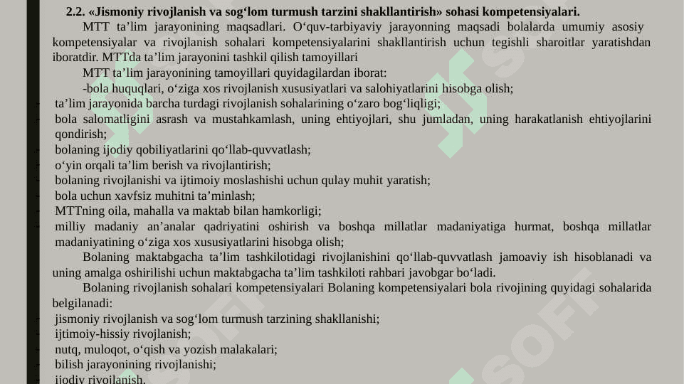 ILK QADAM” DASTURIDA JISMONIY TARBIYA MASALALARINING YORITILISHI 4