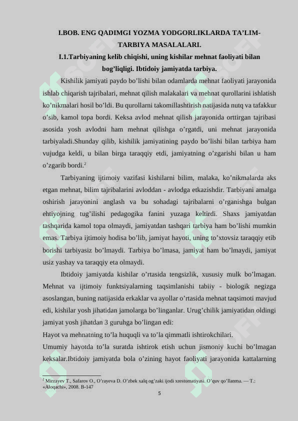 XALQIMIZ OG'ZAKI IJODIYOTI VA MILLIY MAFKURA 5