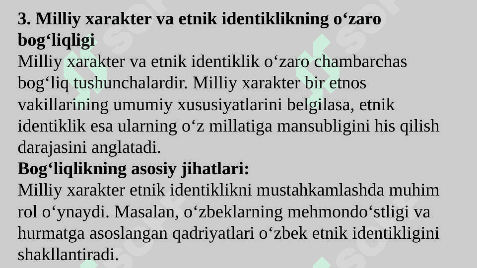 Milliy xarakter va etnik identiklik 6