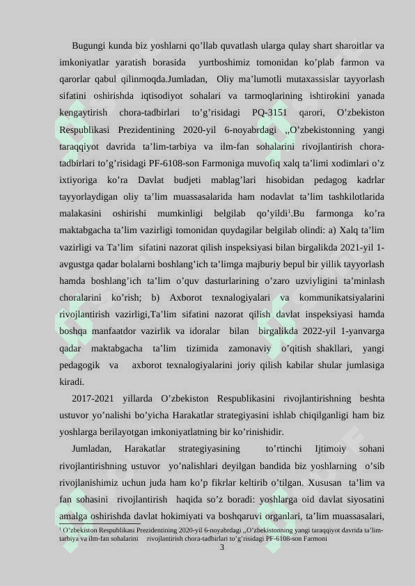BOLANING SOTSIUMDA RIVOJLANISHI 3