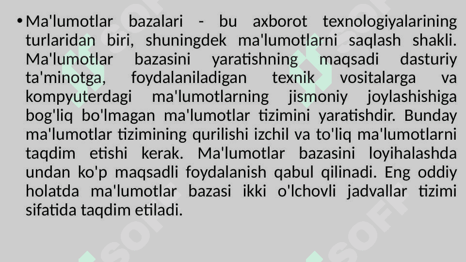 MA`LUMOTLAR 6