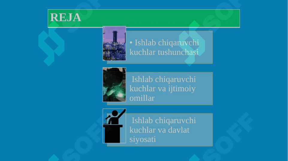 Ishlab chiqaruvchi kuchlar taraqqiyotining tarixiy- geografik tahlili 2