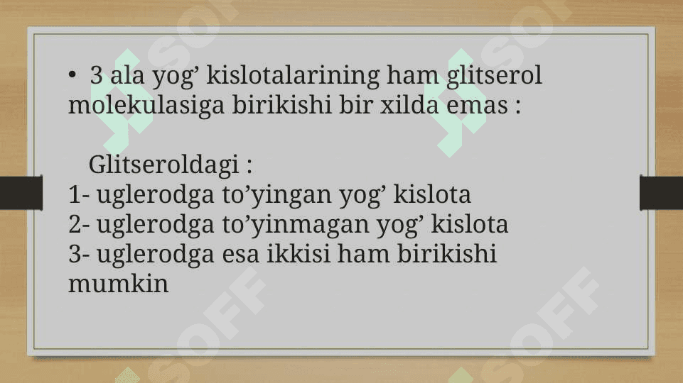 Triatsilglitserol va Keton tanachalar  metabolizmi 4