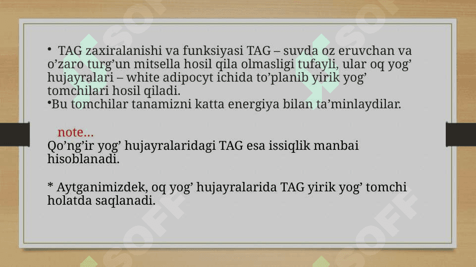 Triatsilglitserol va Keton tanachalar  metabolizmi 5