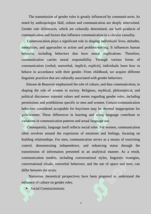 CULTURAL INFLUENCES 6
