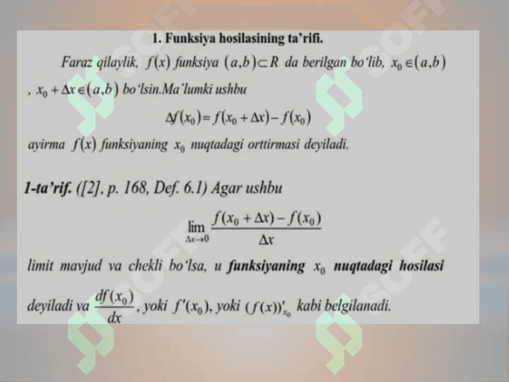 Funksiya uzluksizligi 4