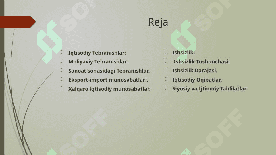 Iqtisodiy tebranish va ishsizlik. 2